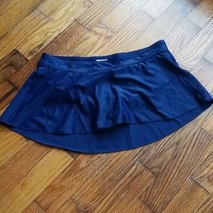 Navy Skirt swimsuit bottom